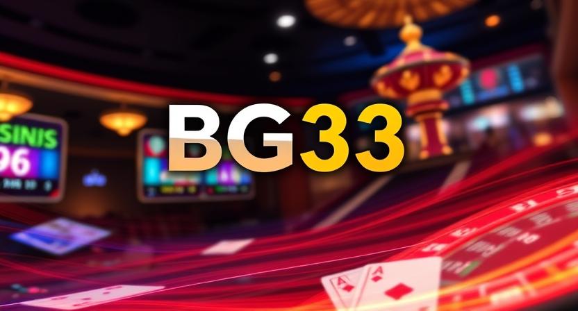 Variety of slot machines available on BG33